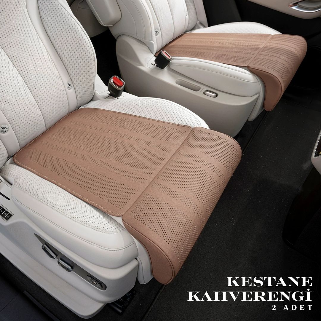 AutoPro® Nappa Deri Baldır Destek Minderi - İnce Tasarım