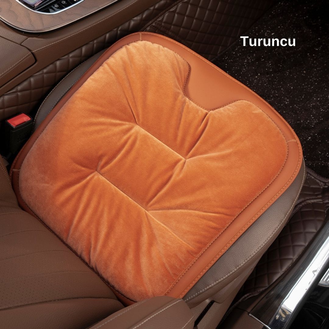 AutoPro® Ön Tek (Adet) Flanel Oturma Minderi (Premium-Üst Kalite)