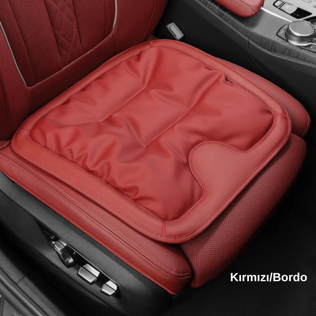 AutoPro® Ön Tek (Adet) Tam Deri Oturma Minderi (Premium-Üst Kalite)