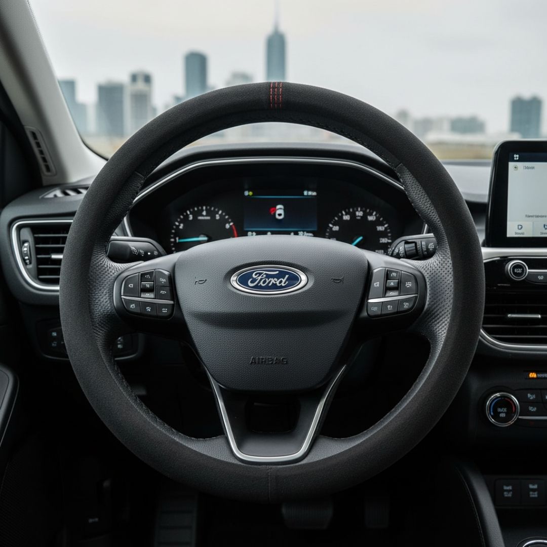 AutoPro® Süet Direksiyon Kılıfı