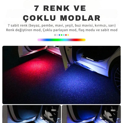 AutoPro® Otomatik Sensörlü LED Karşılama Işığı - USB Şarjlı