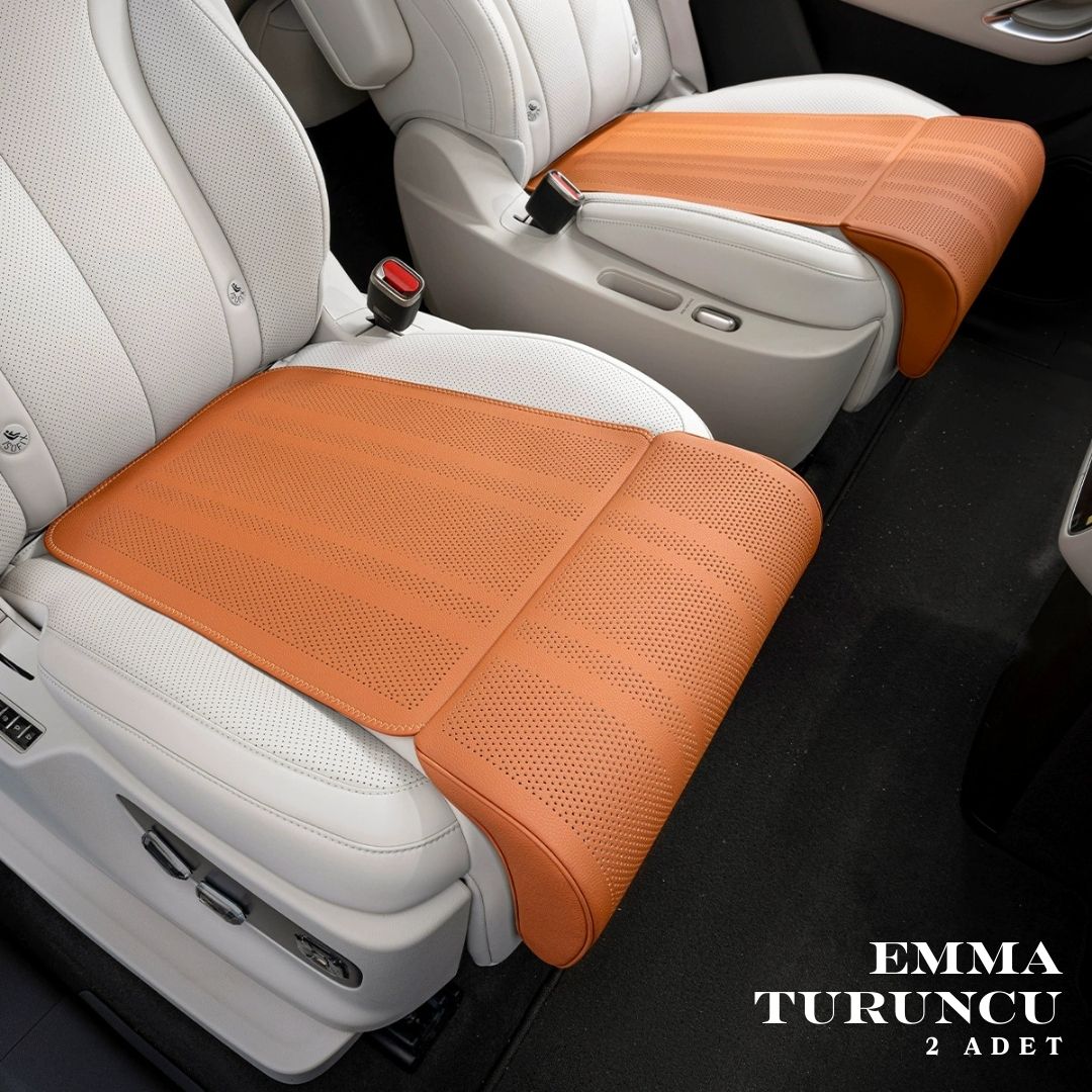 AutoPro® Nappa Deri Baldır Destek Minderi - İnce Tasarım