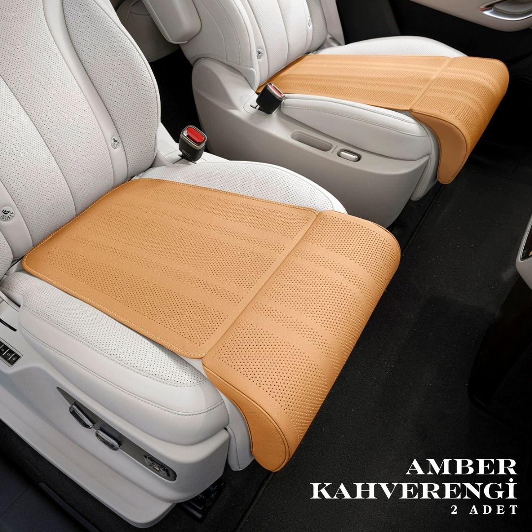 AutoPro® Nappa Deri Baldır Destek Minderi - İnce Tasarım