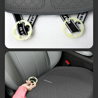 AutoPro® Ön-Arka 3 Parça Delikli Tasarım Koltuk Koruyucu Set (Premium-Üst Kalite)