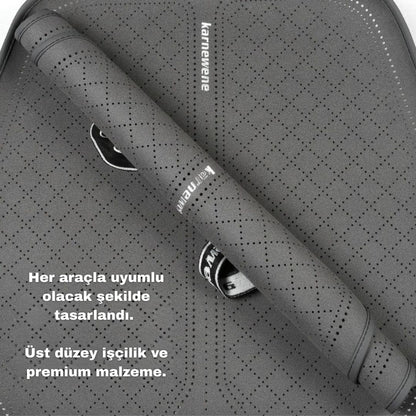 AutoPro® Ön-Arka 3 Parça Delikli Tasarım Koltuk Koruyucu Set (Premium-Üst Kalite)