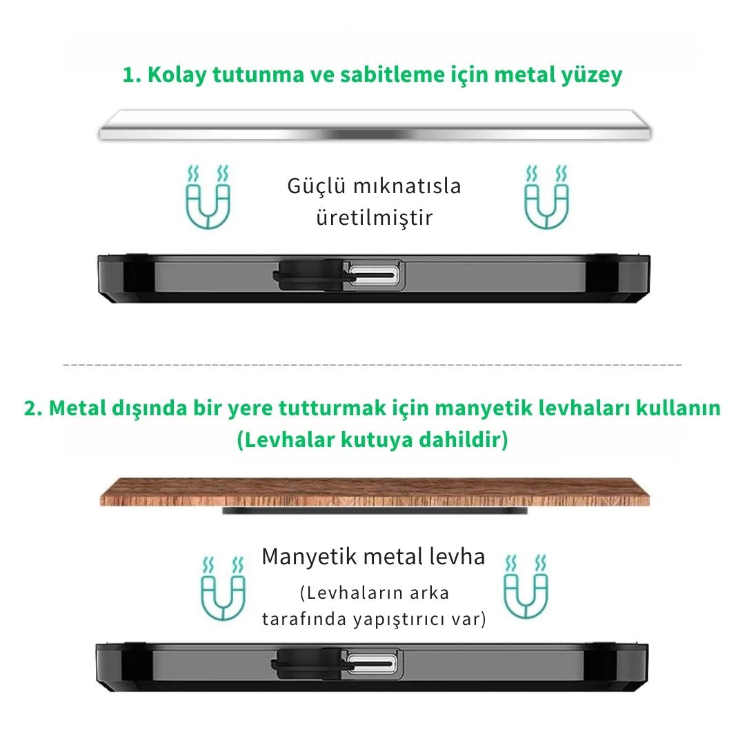 AutoPro® Otomatik Sensörlü LED Karşılama Işığı - USB Şarjlı