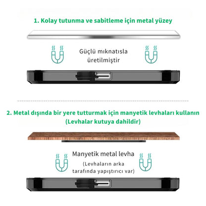 AutoPro® Otomatik Sensörlü LED Karşılama Işığı - USB Şarjlı