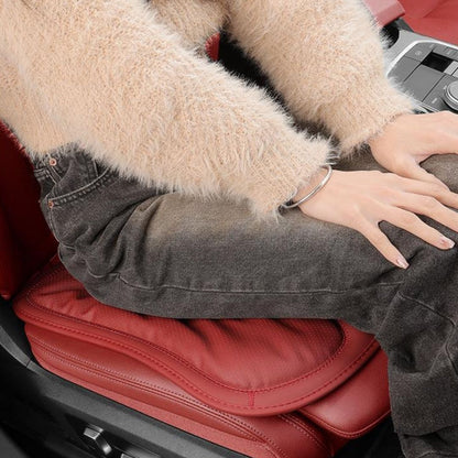 AutoPro® Ön-Arka Delikli Nappa Deri Oturma Minderi + Sırt Minderi Seti (Premium-Üst Kalite)