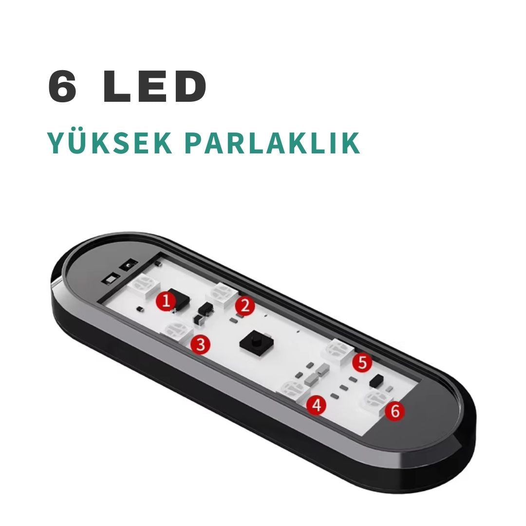 AutoPro® Otomatik Sensörlü LED Karşılama Işığı - USB Şarjlı