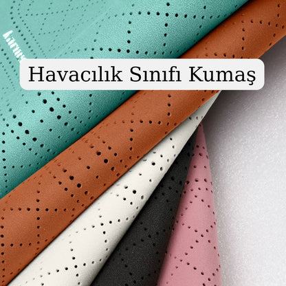 AutoPro® Ön-Arka 3 Parça Delikli Tasarım Koltuk Koruyucu Set (Premium-Üst Kalite)