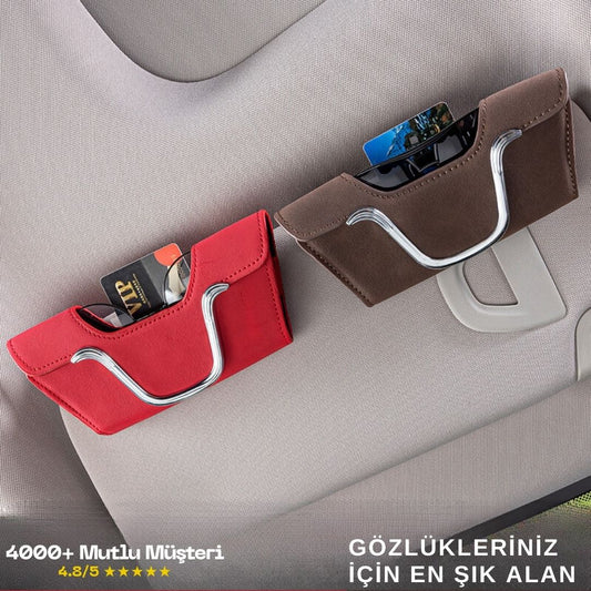 AutoPro® Araç İçi Gözlük Tutucu | Pratik ve Güvenli Saklama Çözümü