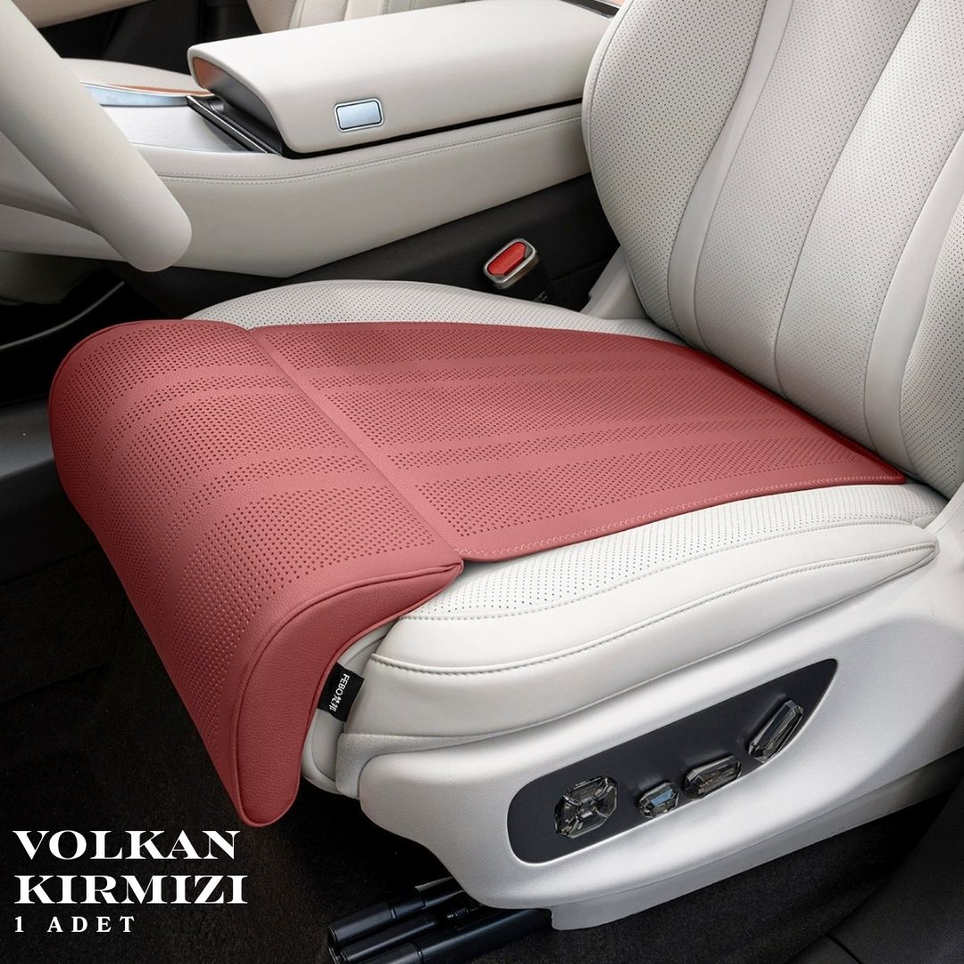 AutoPro® Nappa Deri Baldır Destek Minderi - İnce Tasarım