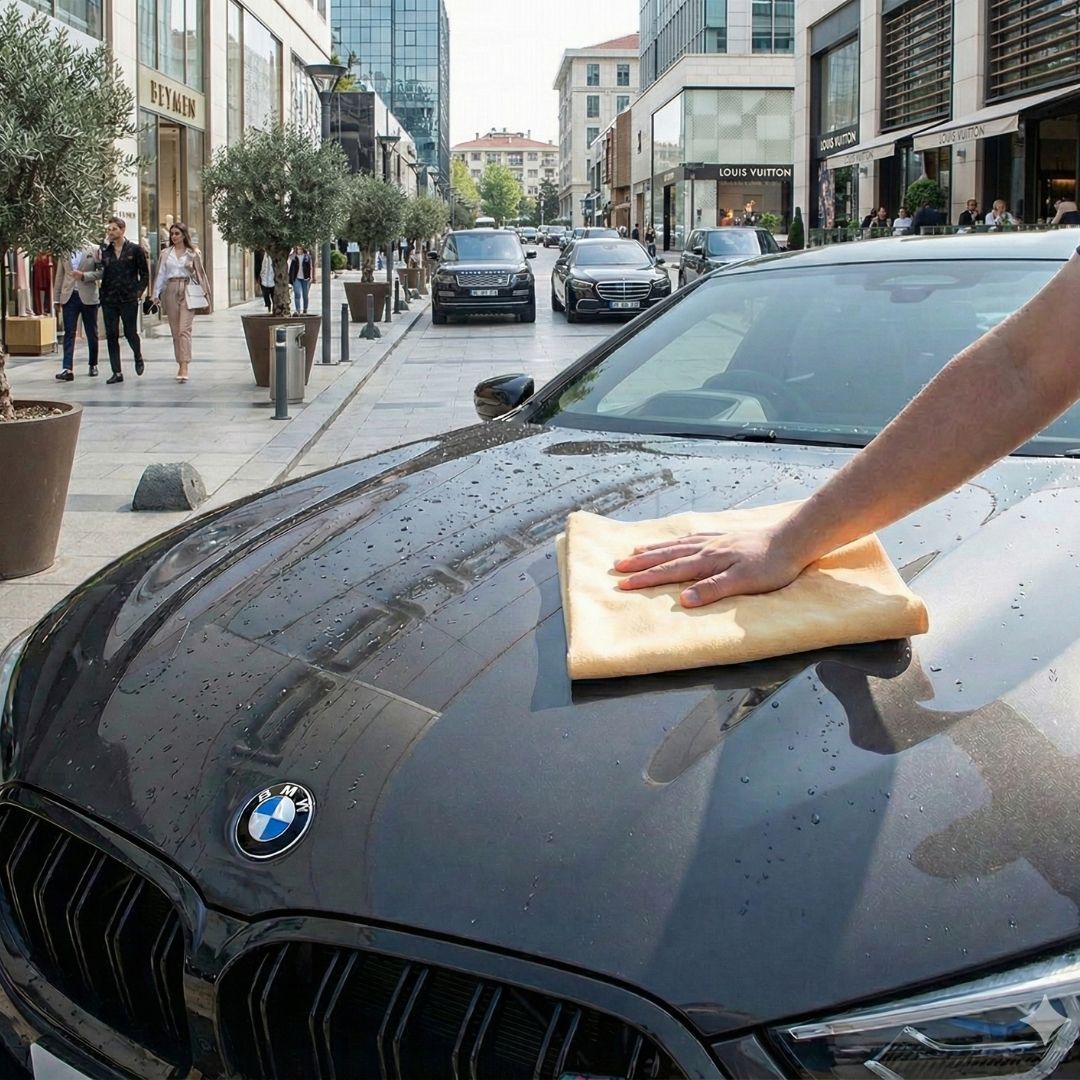 AutoPro® Premium 4'lü Mikrofiber Oto Yıkama Seti