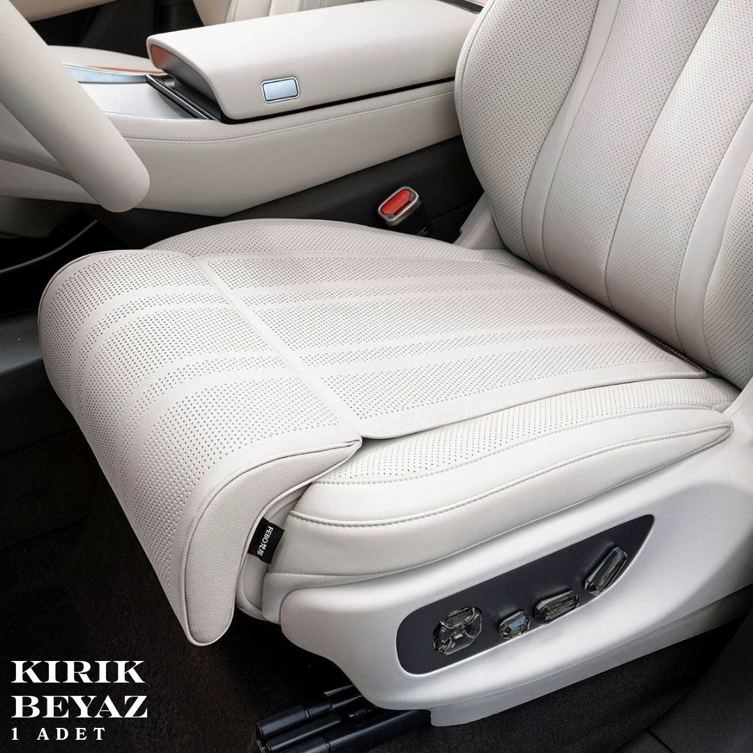 AutoPro® Nappa Deri Baldır Destek Minderi - İnce Tasarım
