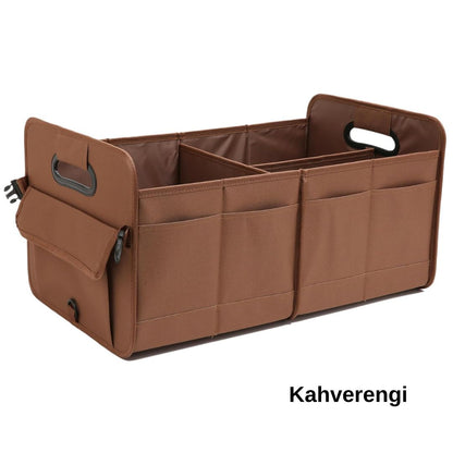 AutoPro® Bagaj Düzenleyici Organizer Çok Bölmeli - 600D Kumaş