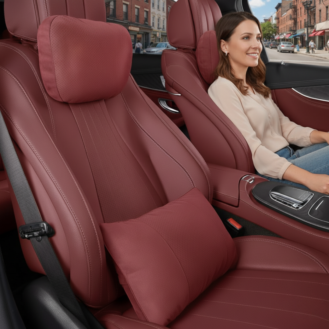 AutoPro® Bel ve Boyun Yastığı Seti