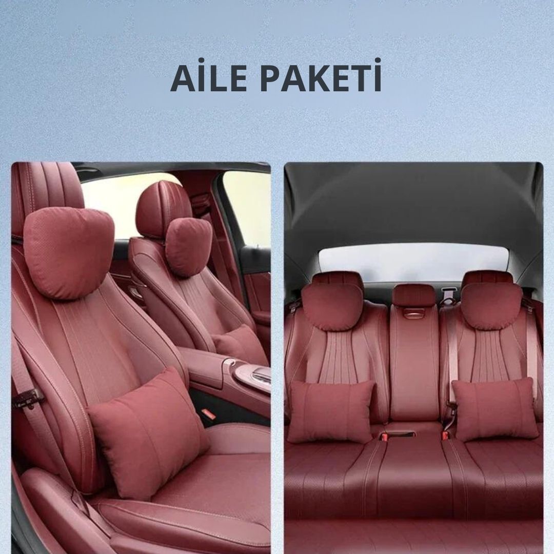 AutoPro® Bel ve Boyun Yastığı Seti