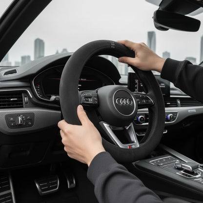 AutoPro® Süet Direksiyon Kılıfı